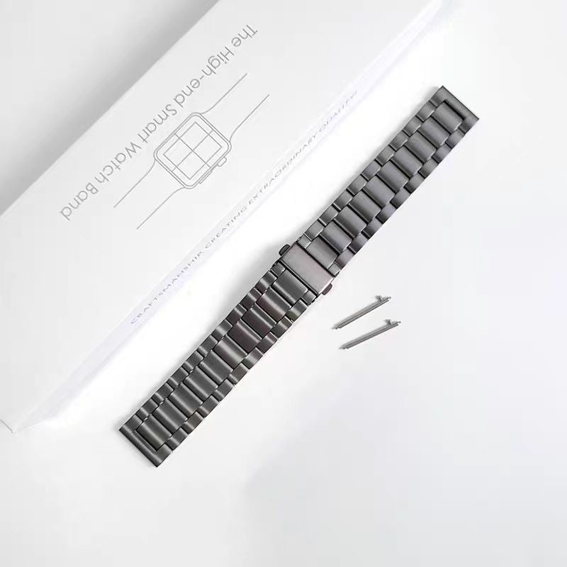 Titanium Strap 18mm 20mm 22mm Folding Buckle Quick Release FLat End Metal Watch Band for Seiko for Men Watches Accessories