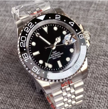 Tandorio GMT Watch TD258B Luminous 40mm NH34A Automatic 20BAR  Sapphire