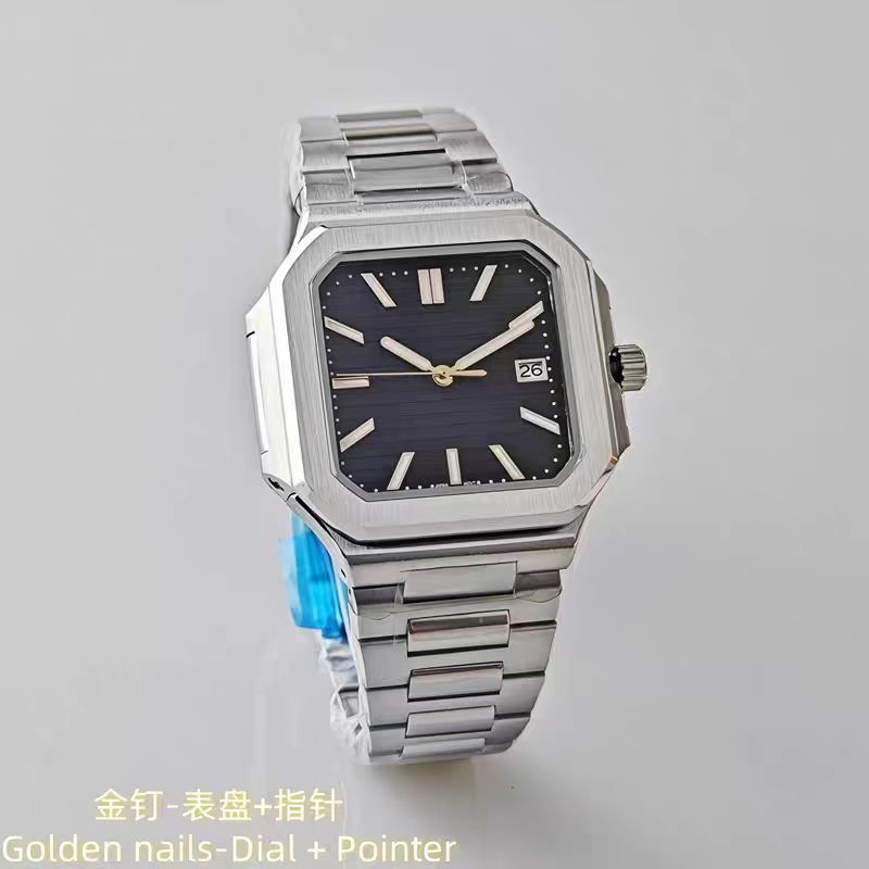 Square Watch TD303M 38MMN NH35 Automatic Movement 5bar Sapphire Multiple color