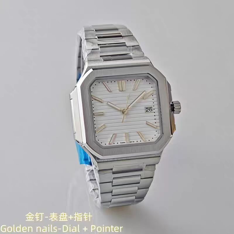 Square Watch TD303M 38MMN NH35 Automatic Movement 5bar Sapphire Multiple color