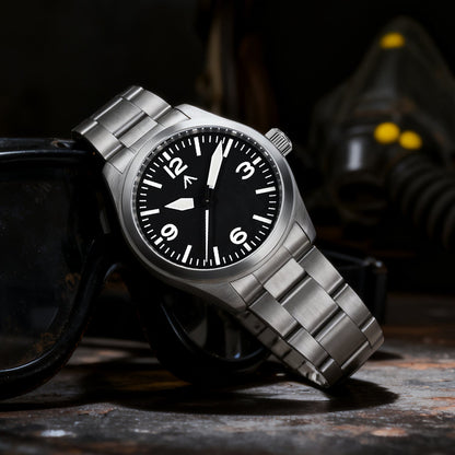 ★11.11 Sale★Militado 38mm Retro VH31 Military Watch ML08