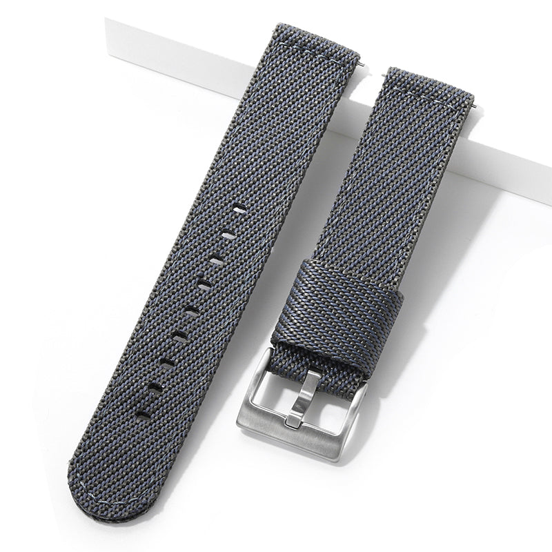 Militado Nylon Canvas Strap Watchband 20mm