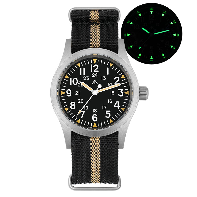Militado 38mm Field Watch ML05 Date Window Version
