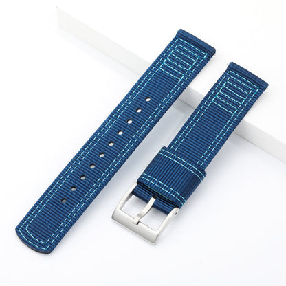 Premium Quality Nylon Fabric Strap for Military Watch 20mm 22mm