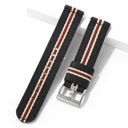 Militado Nylon Canvas Strap Watchband 20mm