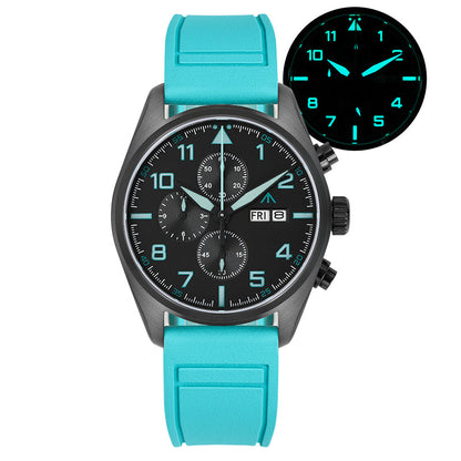 Militado 39mm Sapphire Crystal Chronograph Watch ML04