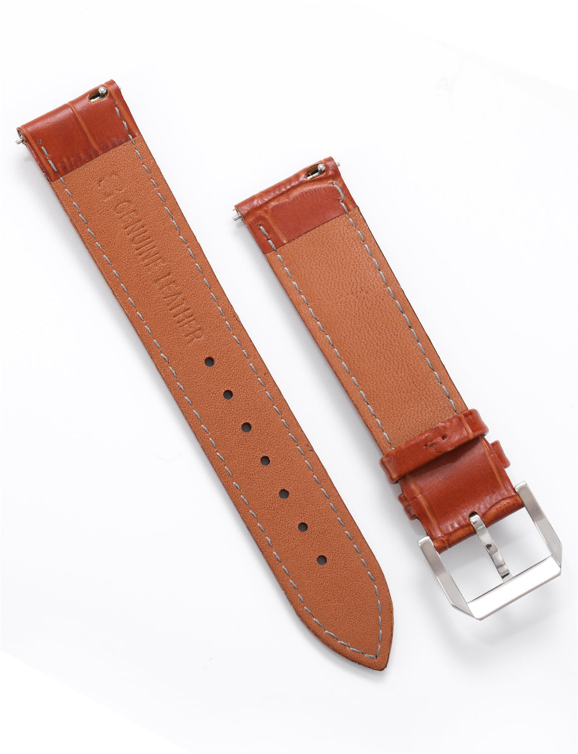 Easy Release Soft Leather Band 20mm