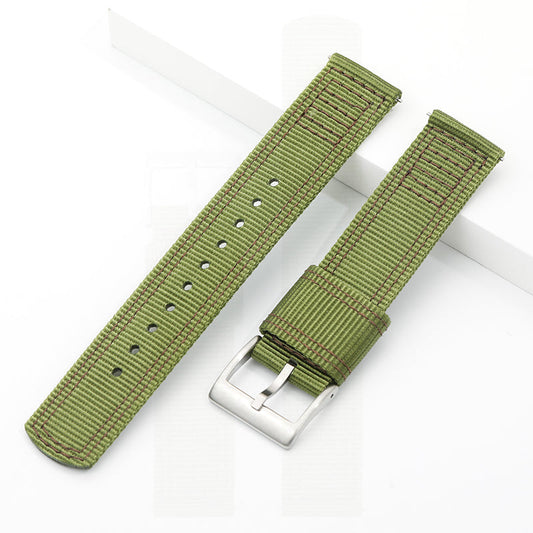 Premium Quality Nylon Fabric Strap for Military Watch 20mm 22mm