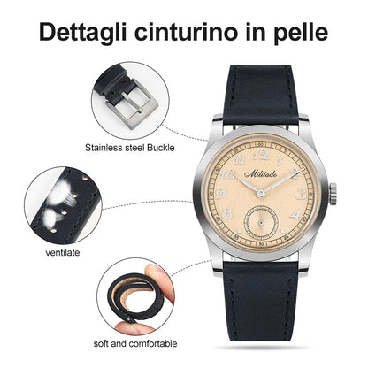 Militado Original ML01 Genuine Leather Watch Strap