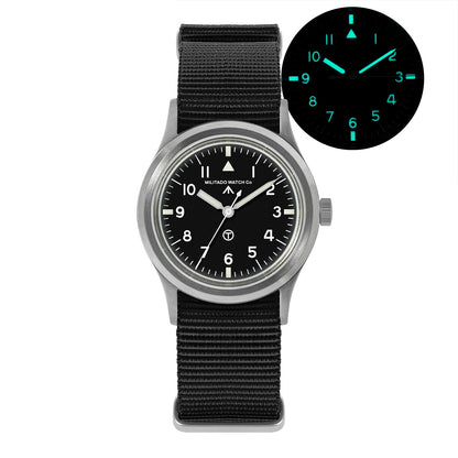 ★Flash Sale★ Militado 36mm Retro Military Watch Super 2035 Movt ML13