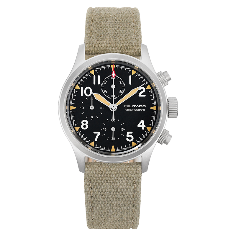 Militado Retro VK67 Quartz Chronograph Watch ML1868