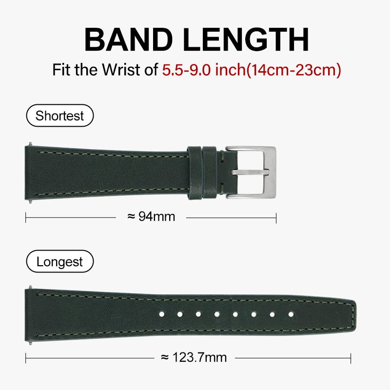 Militado Original ML01 Genuine Leather Watch Strap