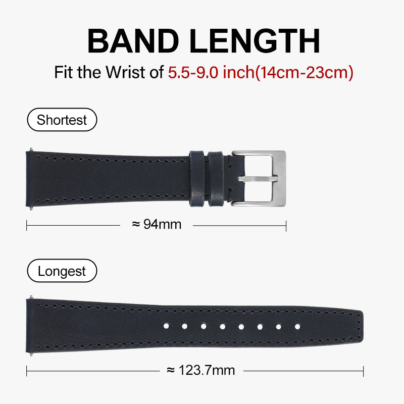 Militado Original ML01 Genuine Leather Watch Strap