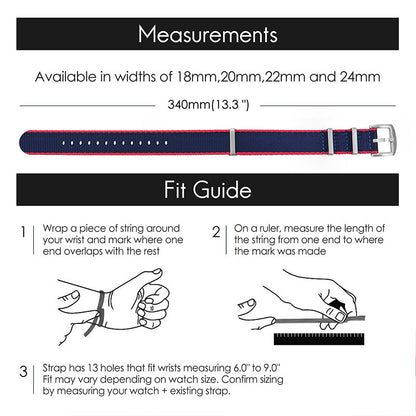 ★Special Offer★007 Premium Quality Nylon Fabric Strap