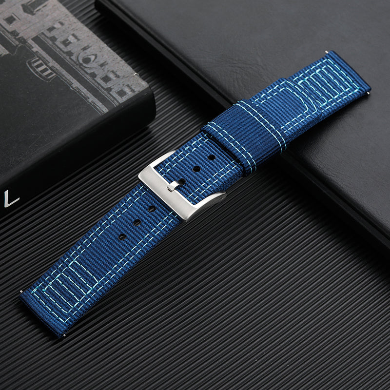 Premium Quality Nylon Fabric Strap for Military Watch 20mm 22mm