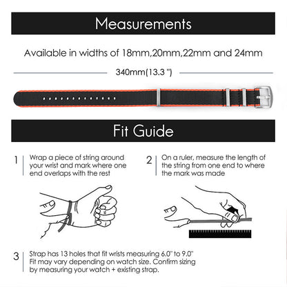 ★Special Offer★007 Premium Quality Nylon Fabric Strap