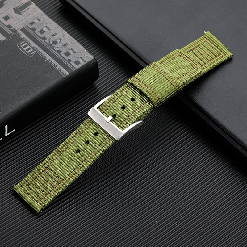 Premium Quality Nylon Fabric Strap for Military Watch 20mm 22mm