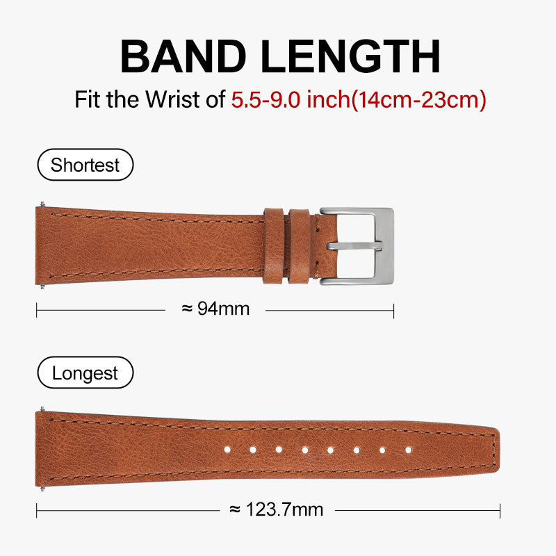Militado Original ML01 Genuine Leather Watch Strap