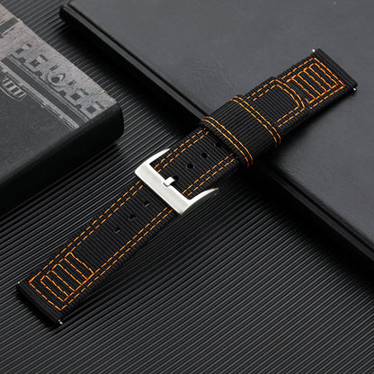 Premium Quality Nylon Fabric Strap for Military Watch 20mm 22mm