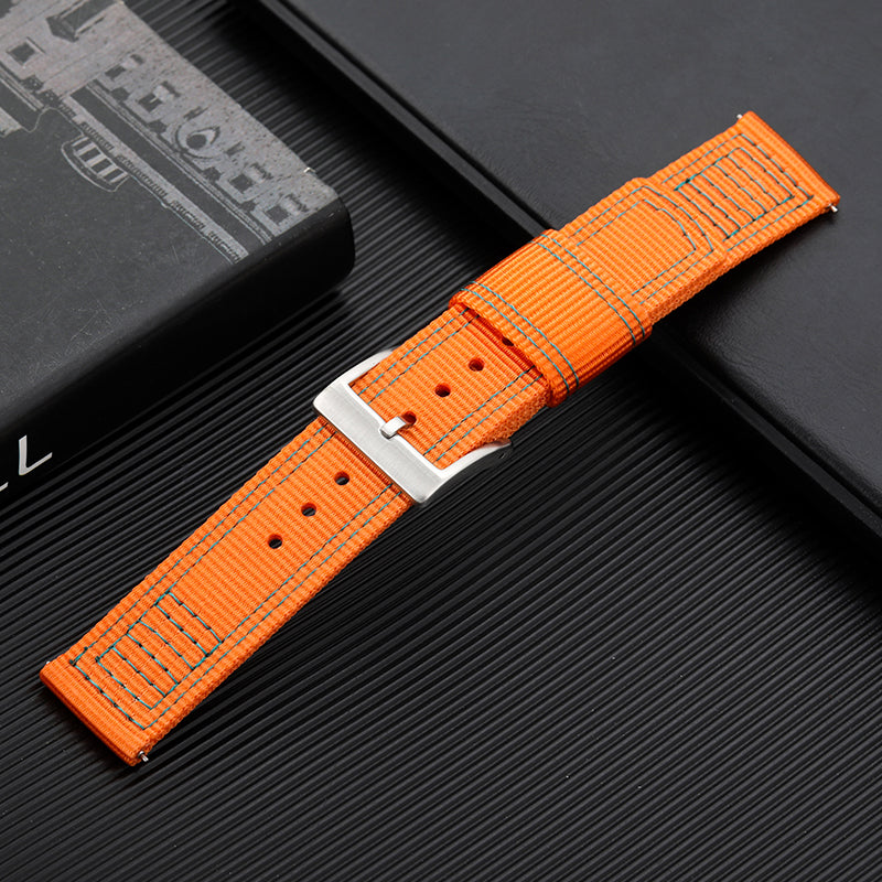 Premium Quality Nylon Fabric Strap for Military Watch 20mm 22mm