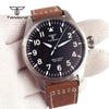 43mm Tandorio Big Pilot Watch TD144B NH35 PT5000 Automatic 20BAR Sapphire Luminous - Tandorio Watches