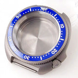 44mm Titanium Turtle Watch Case 200M Waterproof Anti-allergy  Ceramic Bezel Sapphire Fit TMI NH34 NH35 NH36 NH38 ETA2824 PT5000 ST2130 SW200 Movt