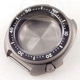 44mm Titanium Turtle Watch Case 200M Waterproof Anti-allergy  Ceramic Bezel Sapphire Fit TMI NH34 NH35 NH36 NH38 ETA2824 PT5000 ST2130 SW200 Movt