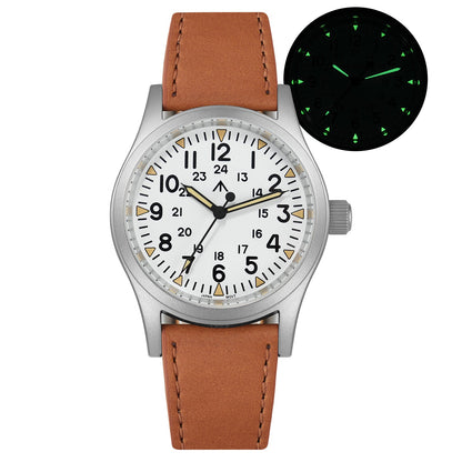 Militado 38mm Sapphire Crystal Field Military Watch ML05