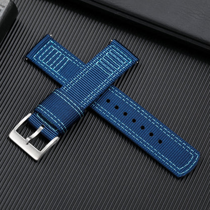 Premium Quality Nylon Fabric Strap for Military Watch 20mm 22mm