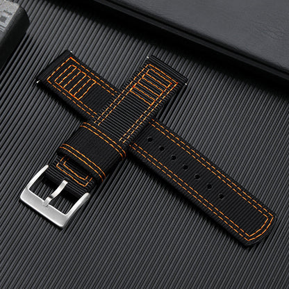 Premium Quality Nylon Fabric Strap for Military Watch 20mm 22mm