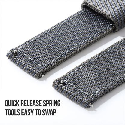 Militado Nylon Canvas Strap Watchband 20mm