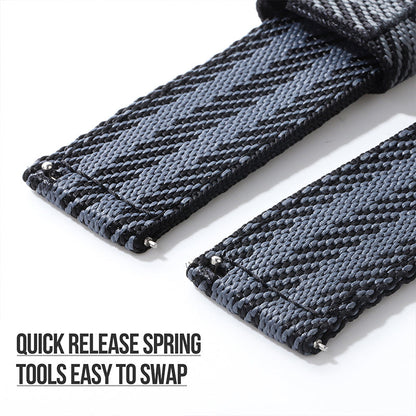 Militado Nylon Canvas Strap Watchband 20mm