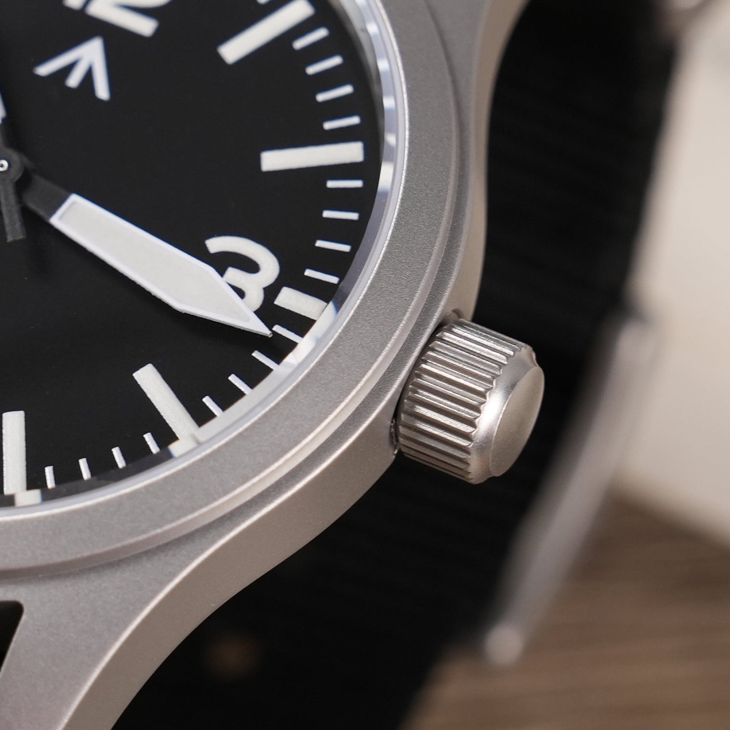 Militado 38mm Sapphire Crystal Field Military Watch ML05