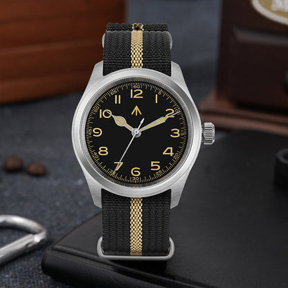 ★11.11 Sale★Militado 38mm Retro VH31 Military Watch ML08