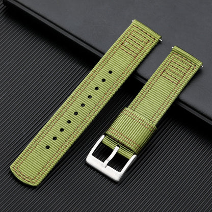 Premium Quality Nylon Fabric Strap for Military Watch 20mm 22mm