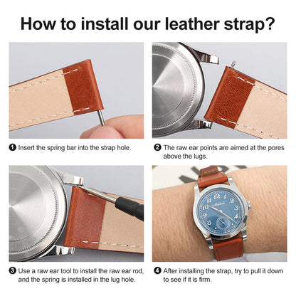 Militado Original ML01 Genuine Leather Watch Strap