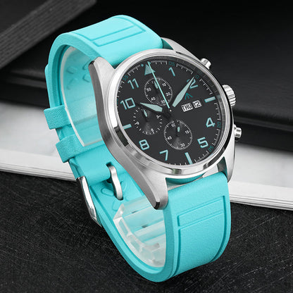 Militado 39mm Vintage Chronograph Quartz Watch ML04