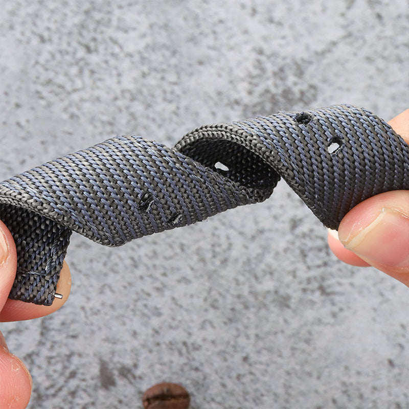 Militado Nylon Canvas Strap Watchband 20mm