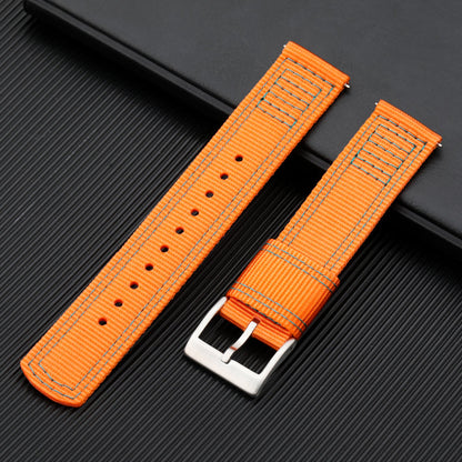 Premium Quality Nylon Fabric Strap for Military Watch 20mm 22mm