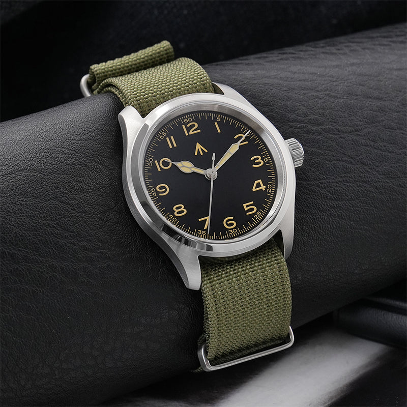 High Quality Nylon Watch Band Sandblast Buckle 19mm
