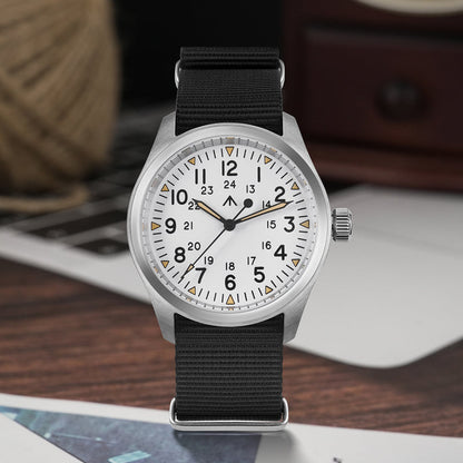 ★11.11 Sale★Militado 38mm Military Watch Vintage Field Watch ML08