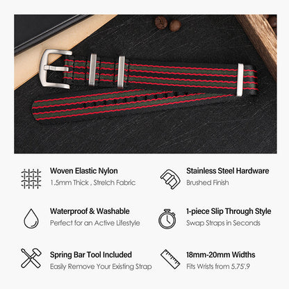 ★Special Offer★007 Premium Quality Nylon Fabric Strap