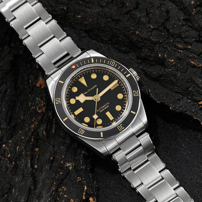 Militado 38mm NH35 Automatic BB58 Retro Watch ML06