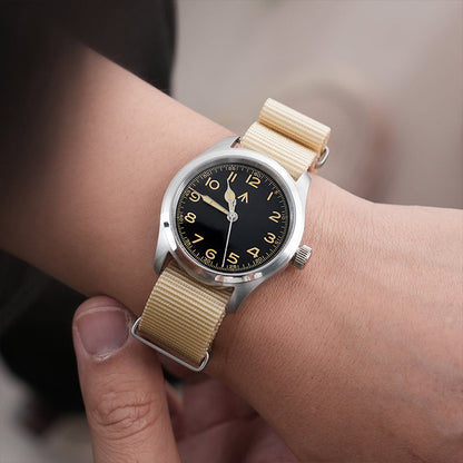 High Quality Nylon Watch Band Sandblast Buckle 19mm