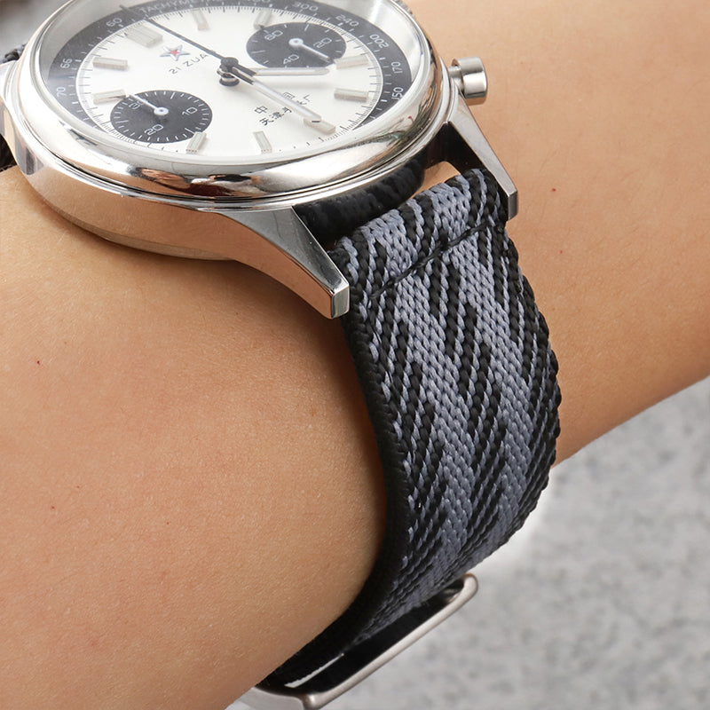 Militado Nylon Canvas Strap Watchband 20mm