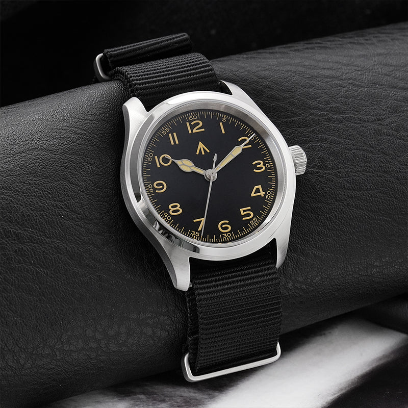 High Quality Nylon Watch Band Sandblast Buckle 19mm