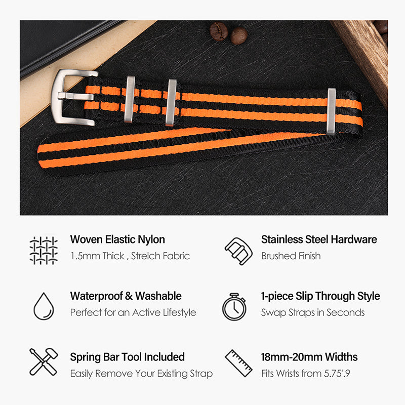 ★Special Offer★007 Premium Quality Nylon Fabric Strap