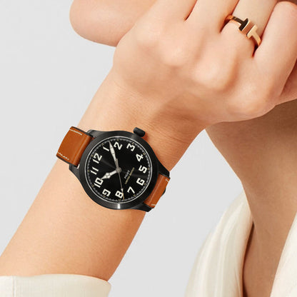 Premium Quality Leather-Fluorine Watch Bands Vintage Strap 20mm 22mm