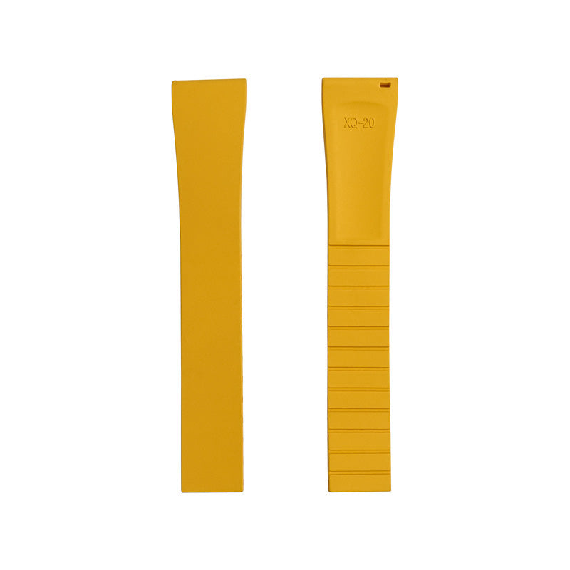 Cut-to-Size FKM Rubber Watch Strap 18mm/20mm/21mm/22mm