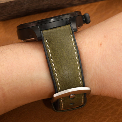 Premium Quality Leather-Fluorine Watch Bands Vintage Strap 20mm 22mm